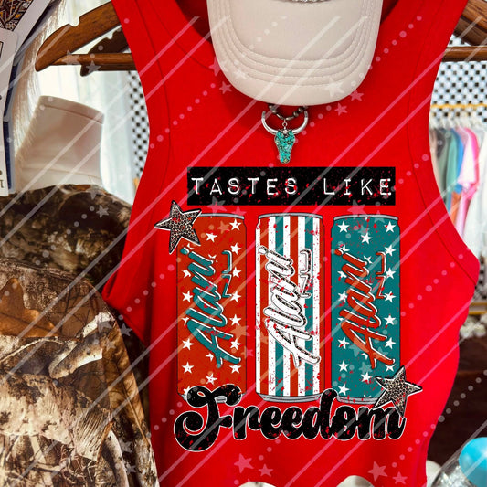 Tastes like freedom - distressed