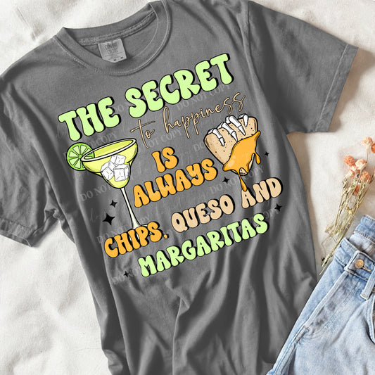 The secret to happiness is