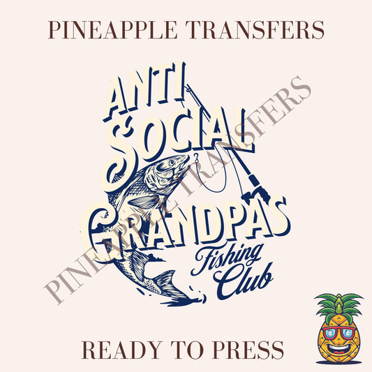 Anti Social grandpas fishing club