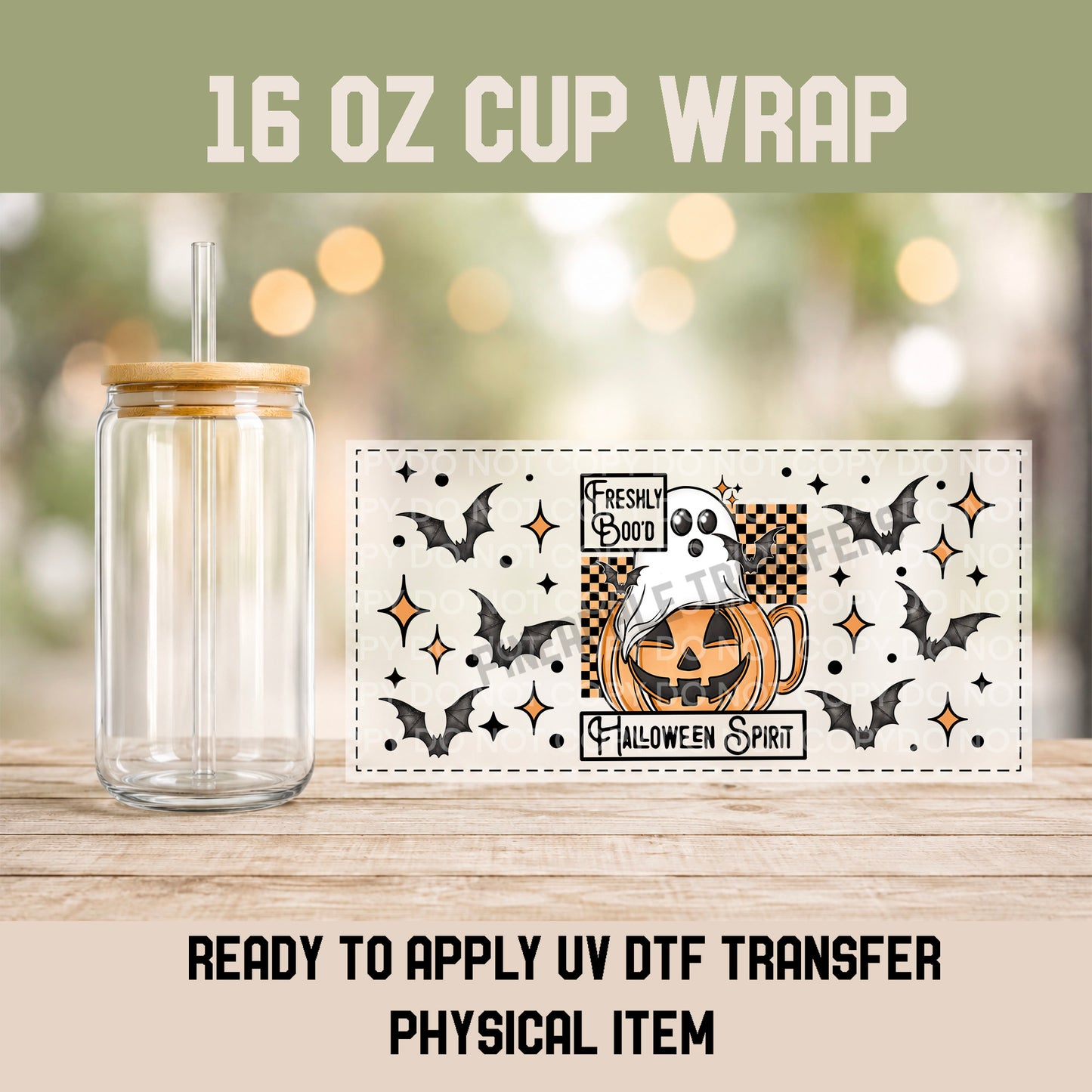 Freshly boo'd Halloween spirit