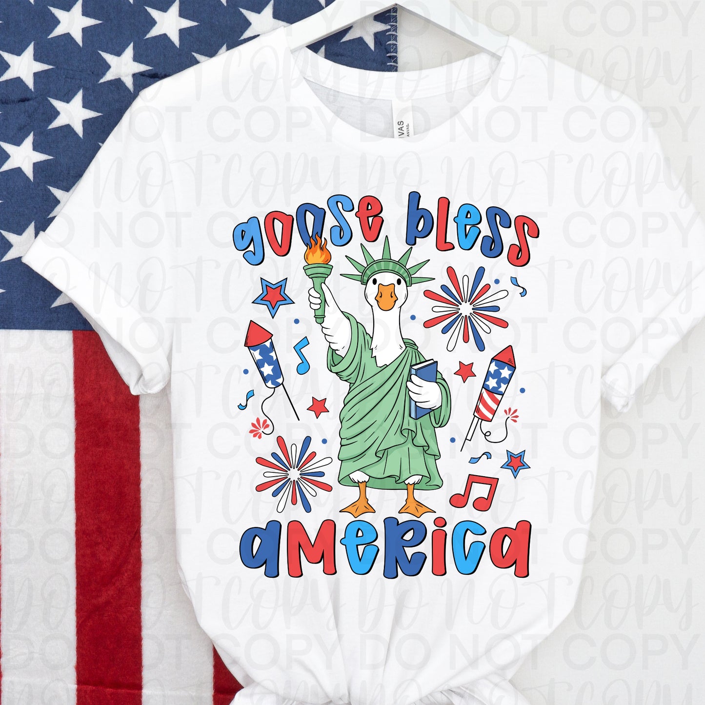 Goose bless America