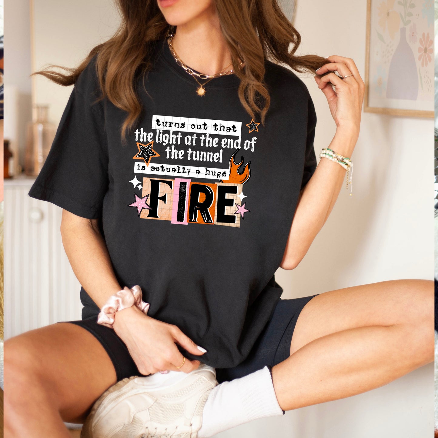 Turns out the light of the end of the tunnel