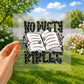 No dusty bibles