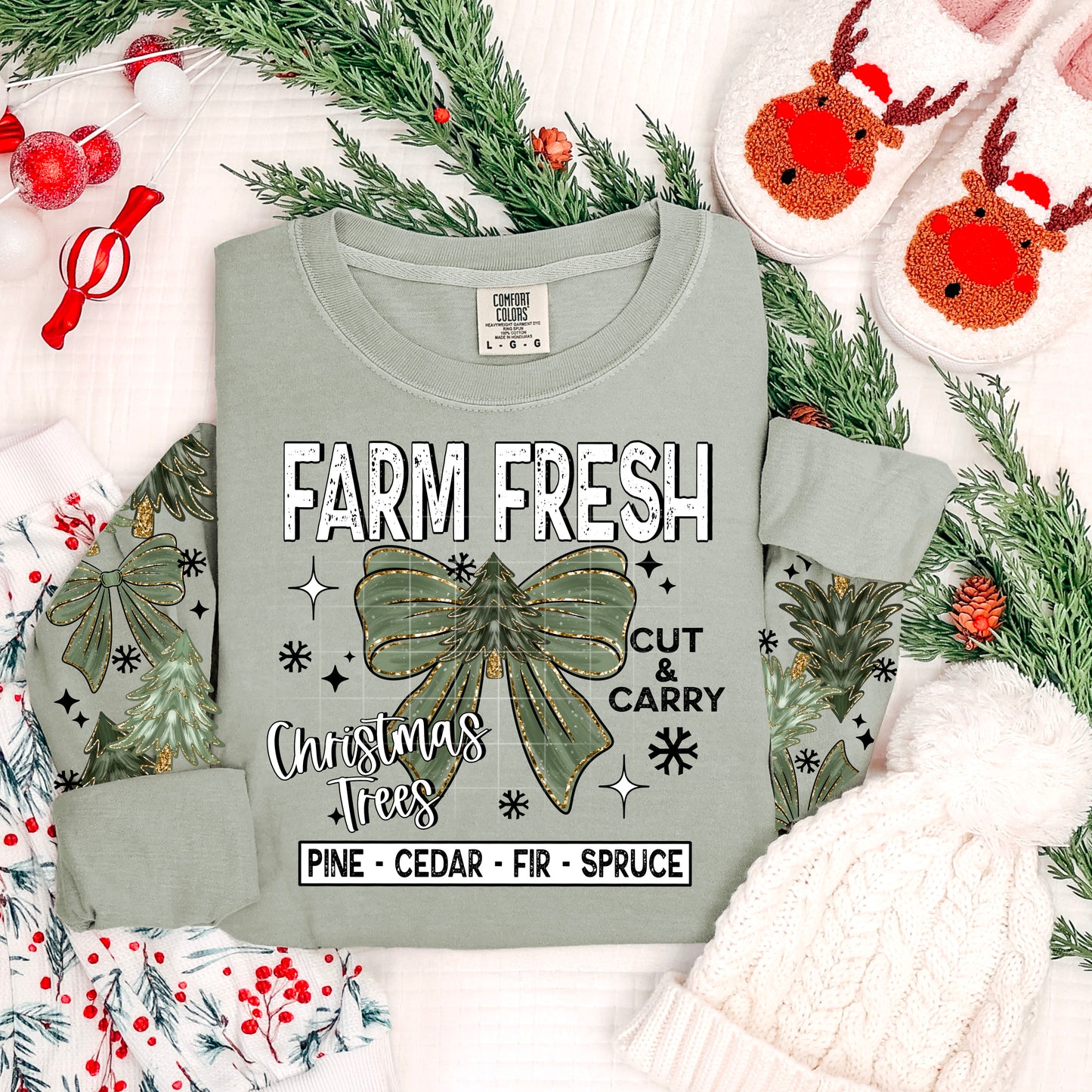 Farm fresh christmas trees