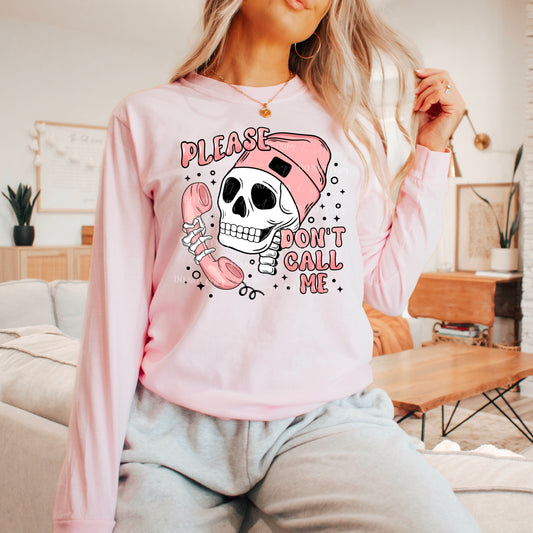 Please don't call me