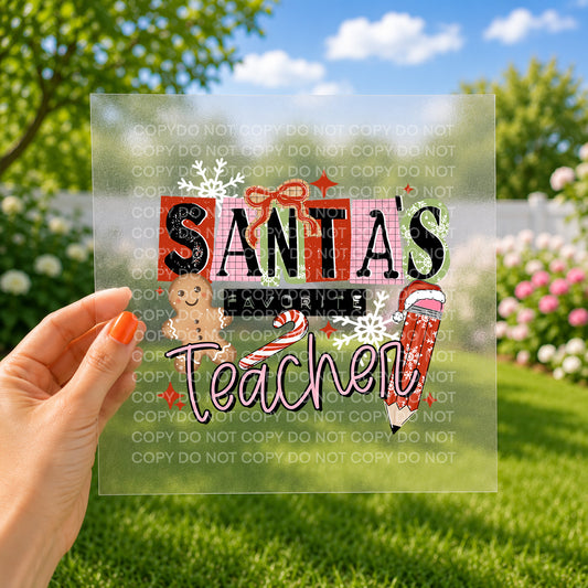 Santa's favorite teacher