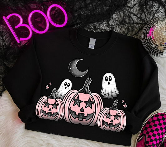 Pumpkins and ghost