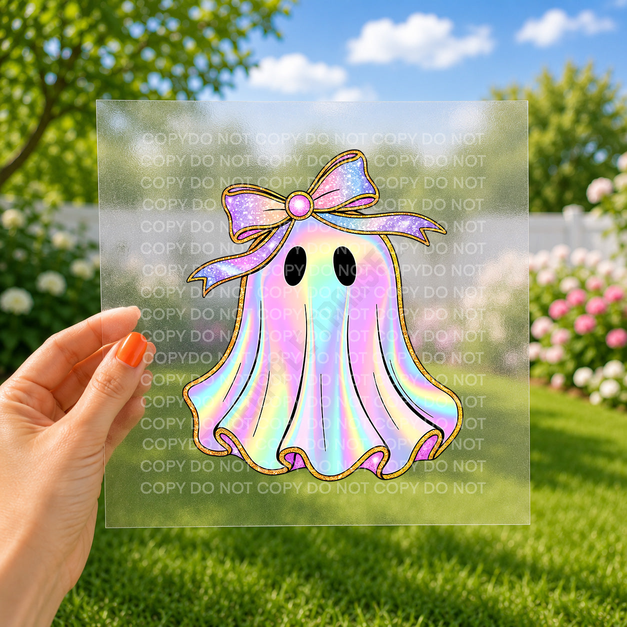 Iridescent ghost