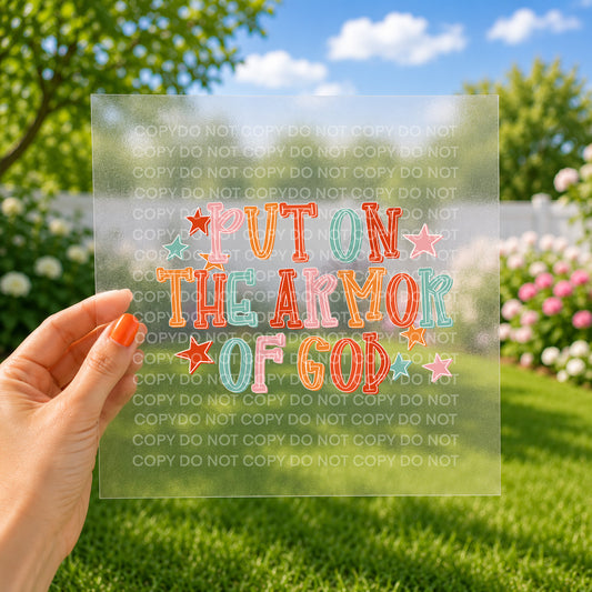 Put on the armor of God