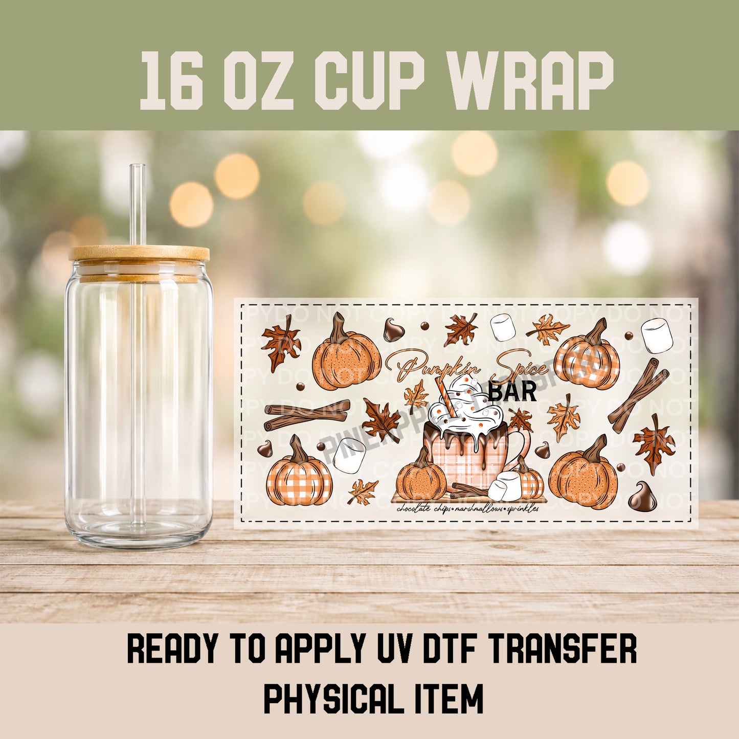 Pumpkin spice bar