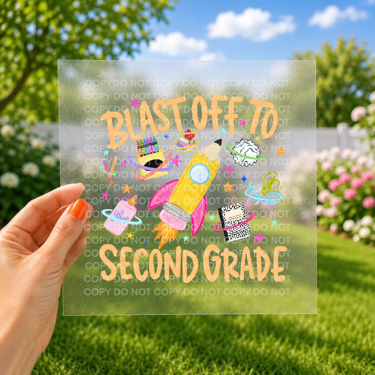 Blast off to second grade