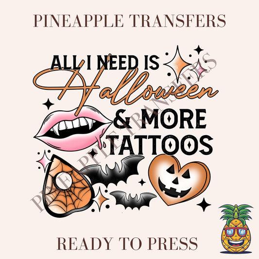 Halloween and tattoos