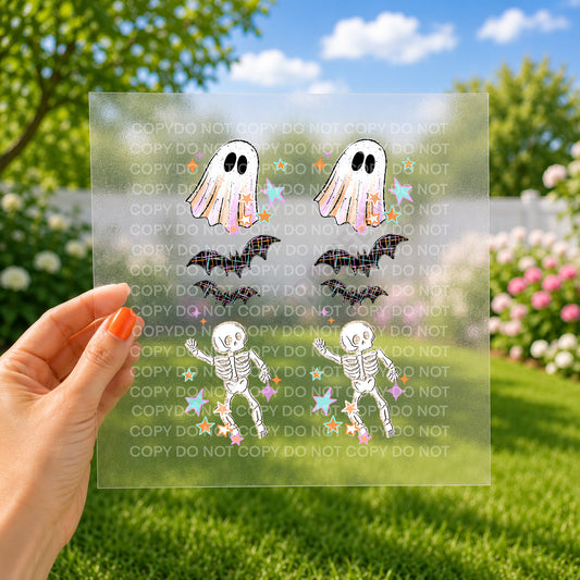 Skeleton sleeve prints