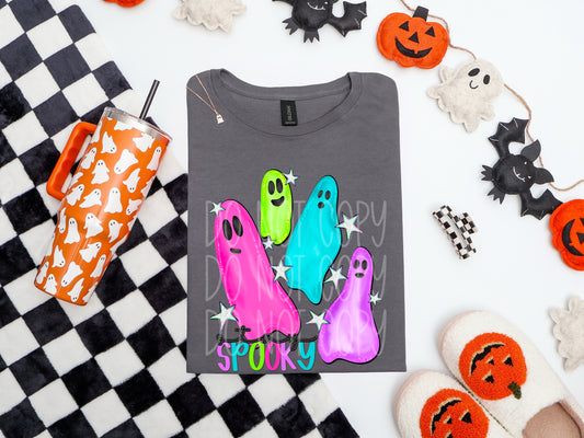 Colorful ghost - Stay spooky
