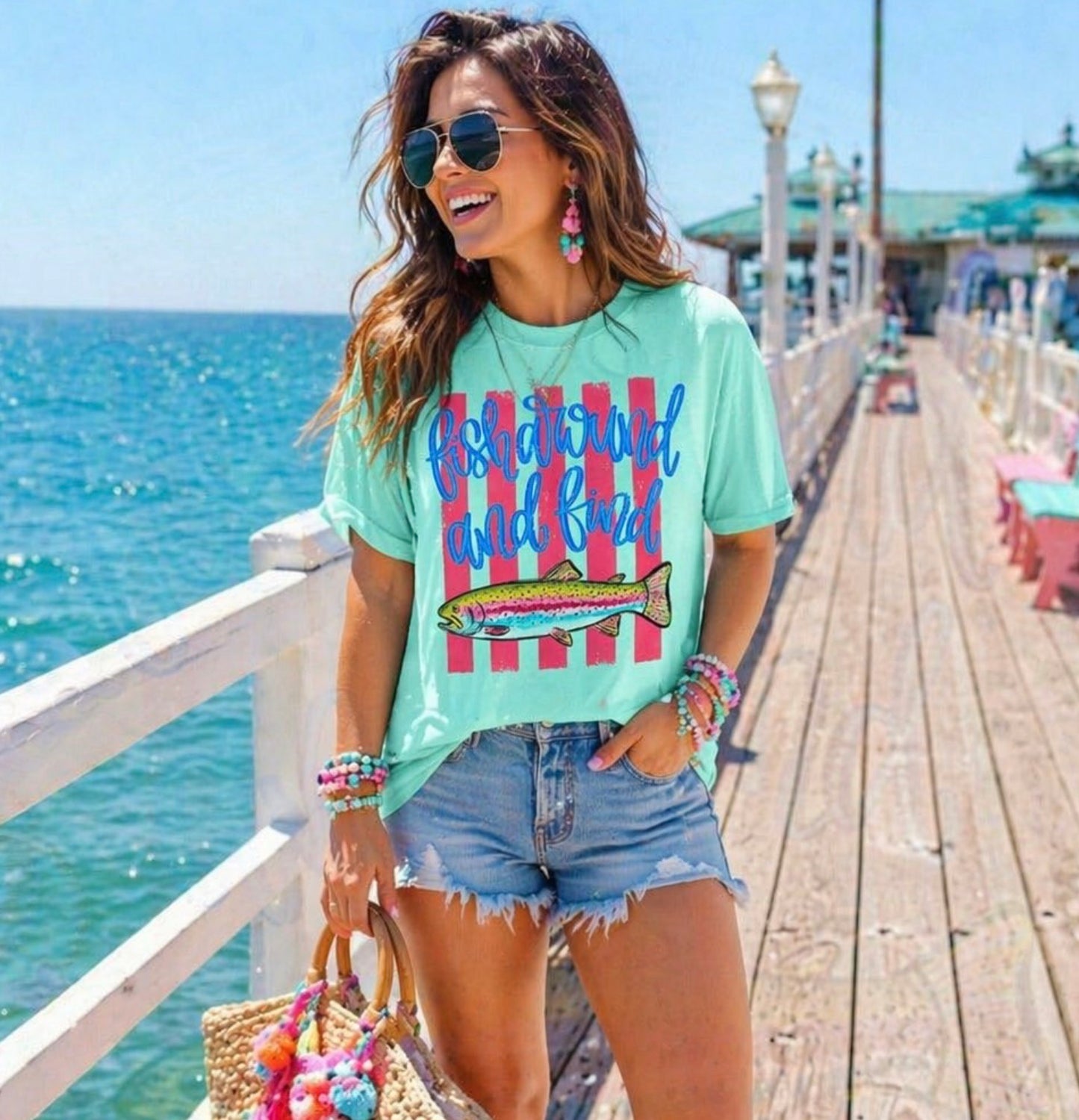 Fish around and find (trout)