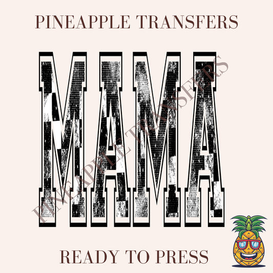 Mama Black outline