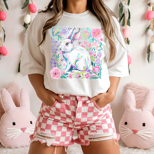 Easter bunny colorful