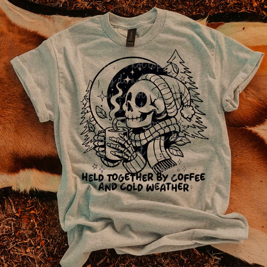 Held together by coffee and cold weather