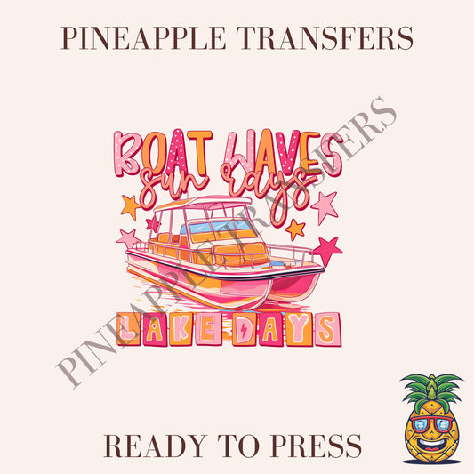 Boat Waves pocket