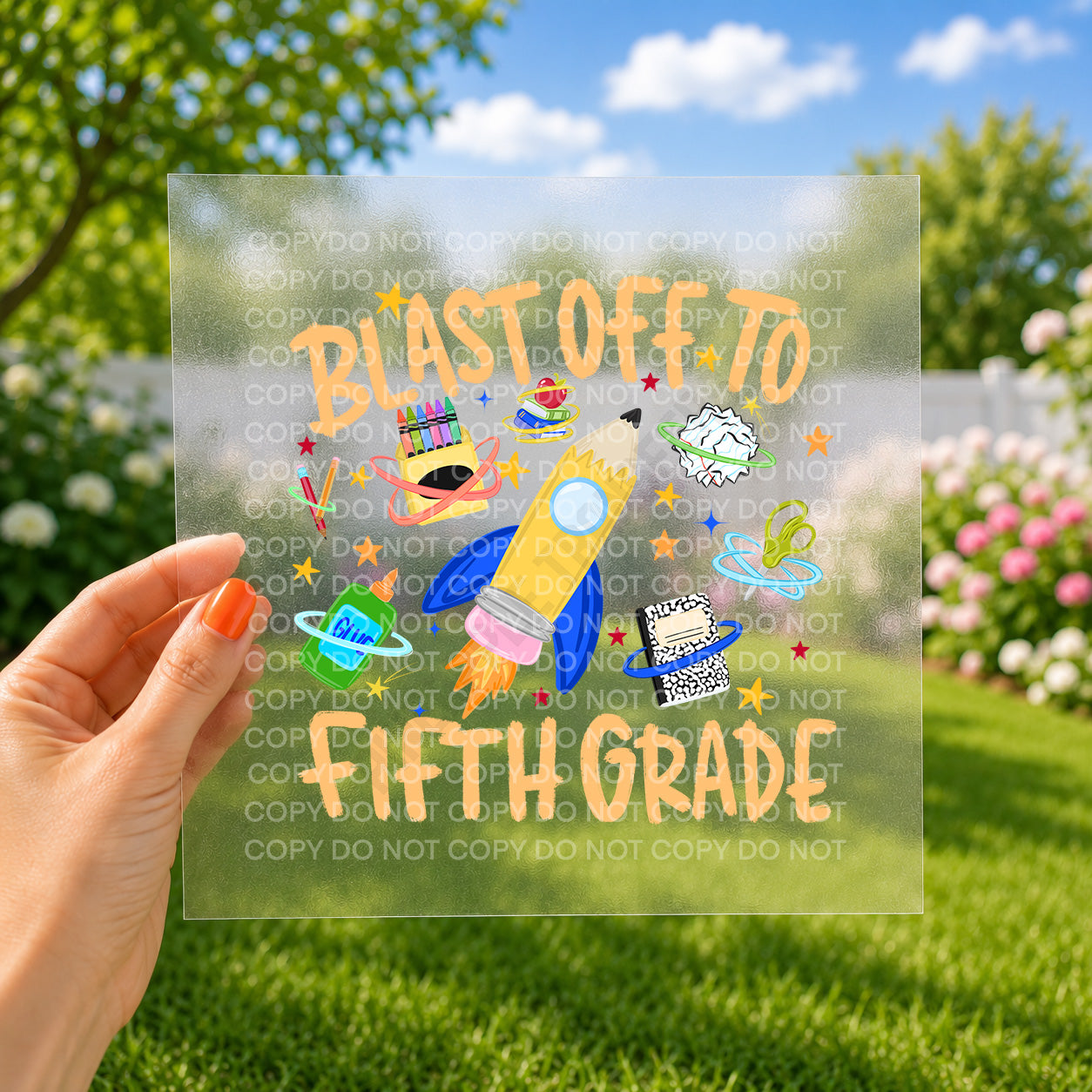 Blast off to fifth grade