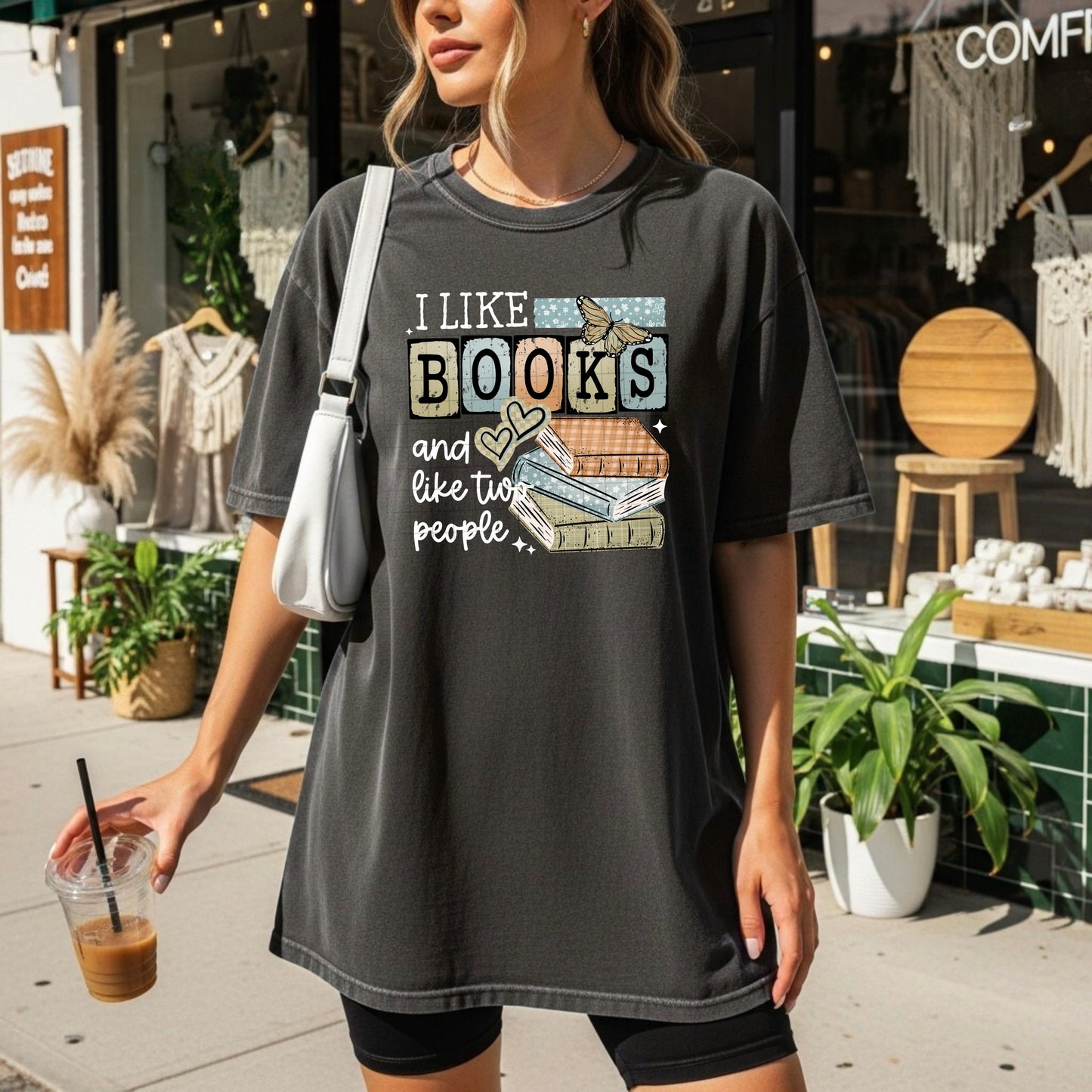 I like books and like two people