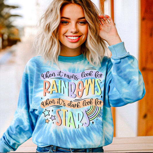 When it rains look for rainbows