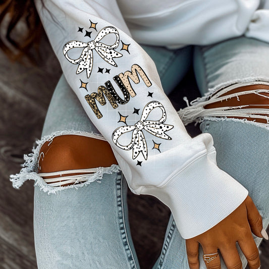 Mum sleeve print (comes with 2!)