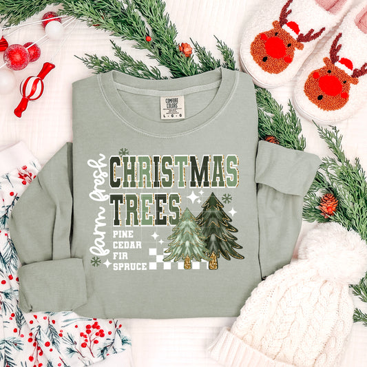 Farm fresh christmas trees