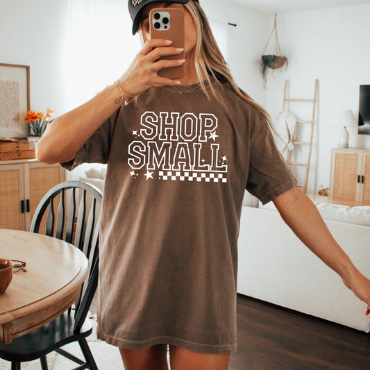 Shop small (white)