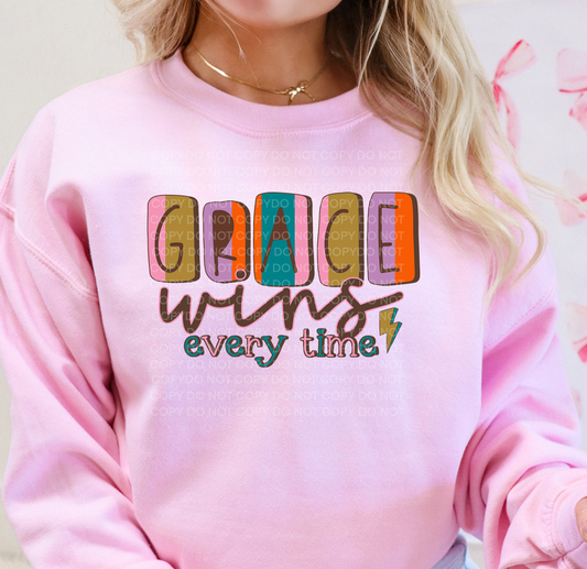 Grace wins everytime