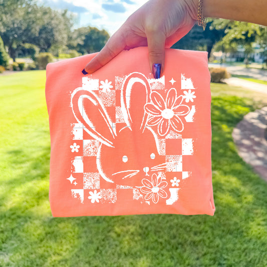 Distressed bunny (white)