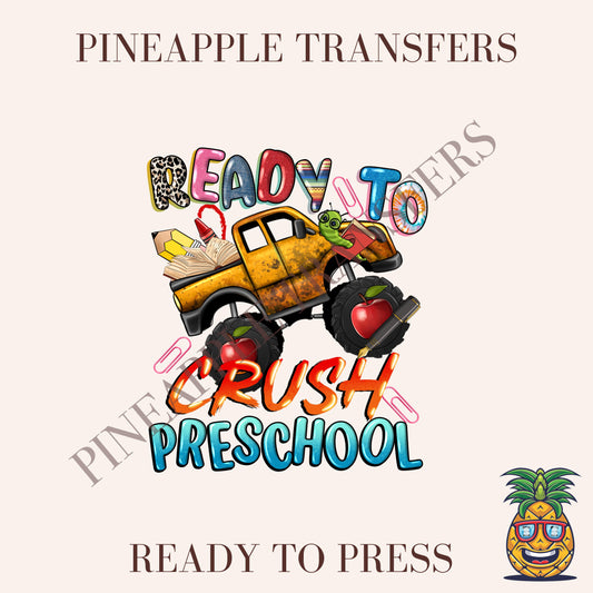 Ready to crush preschool