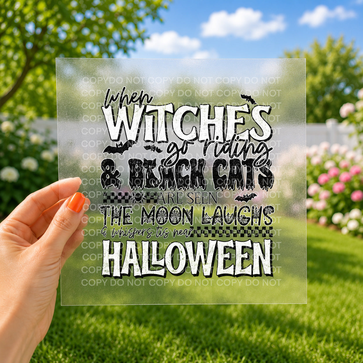 When witches go riding...