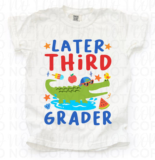 Later third grader (red) (9.5")