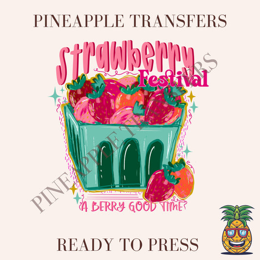 Strawberry festival, a berry good time