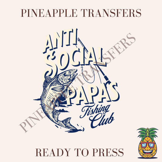 Anti social papas fishing club