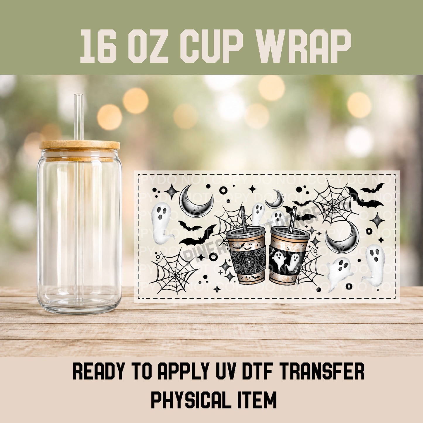 Coffee cups ghosties