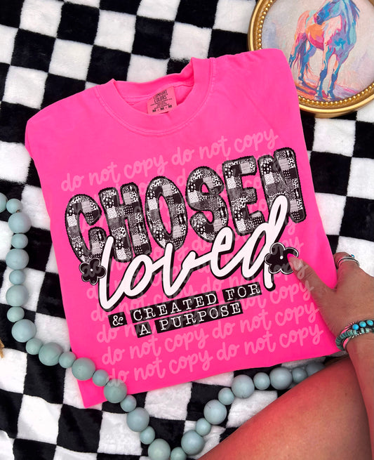 Chosen, loved & created for a purpose
