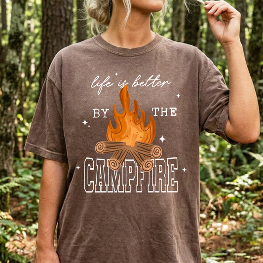 Life is better by the campfire