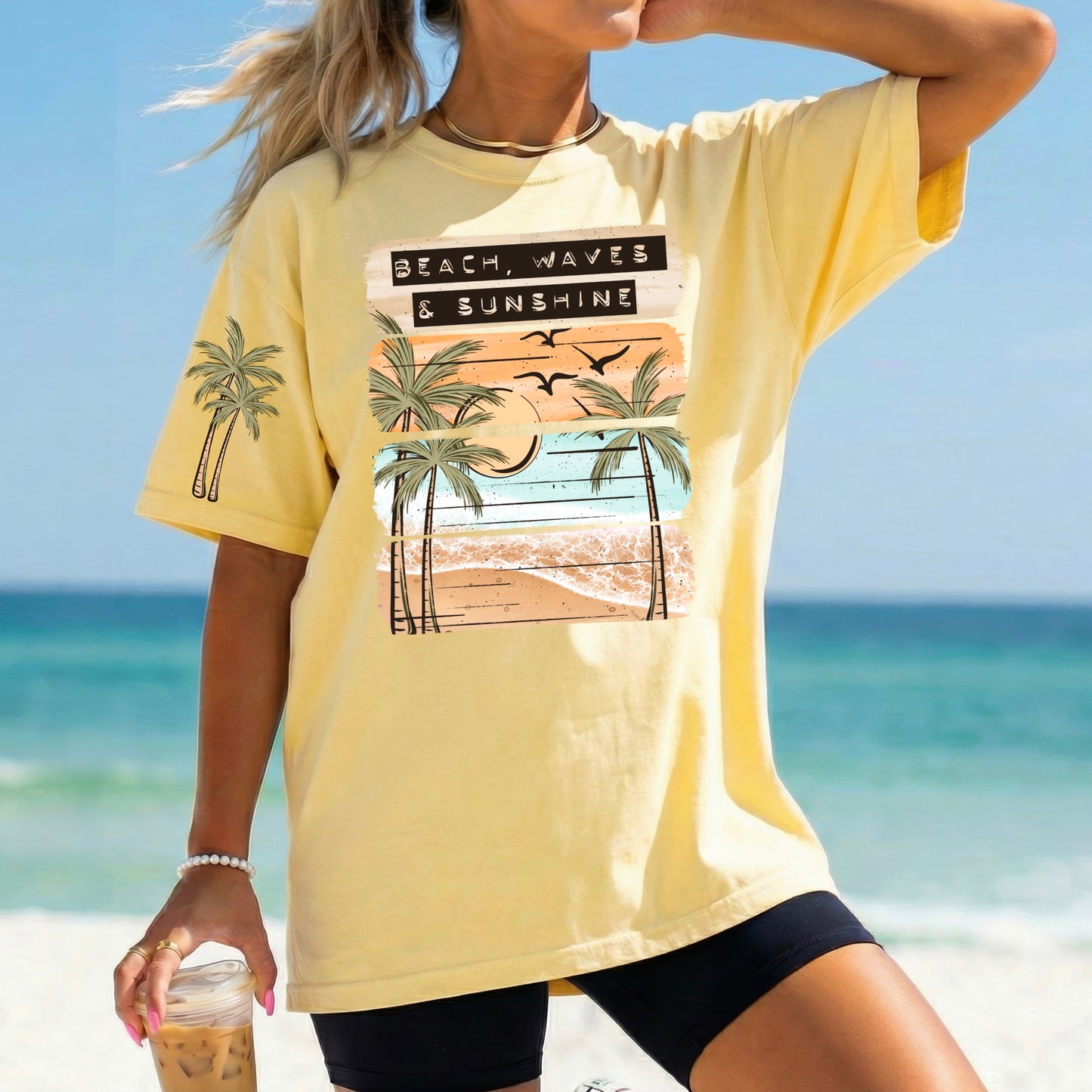 Beach waves & sunshine