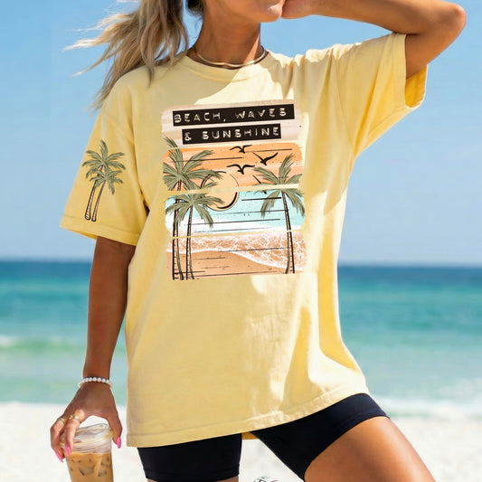 Beach waves & sunshine