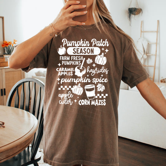 Pumpkin patch season (white)