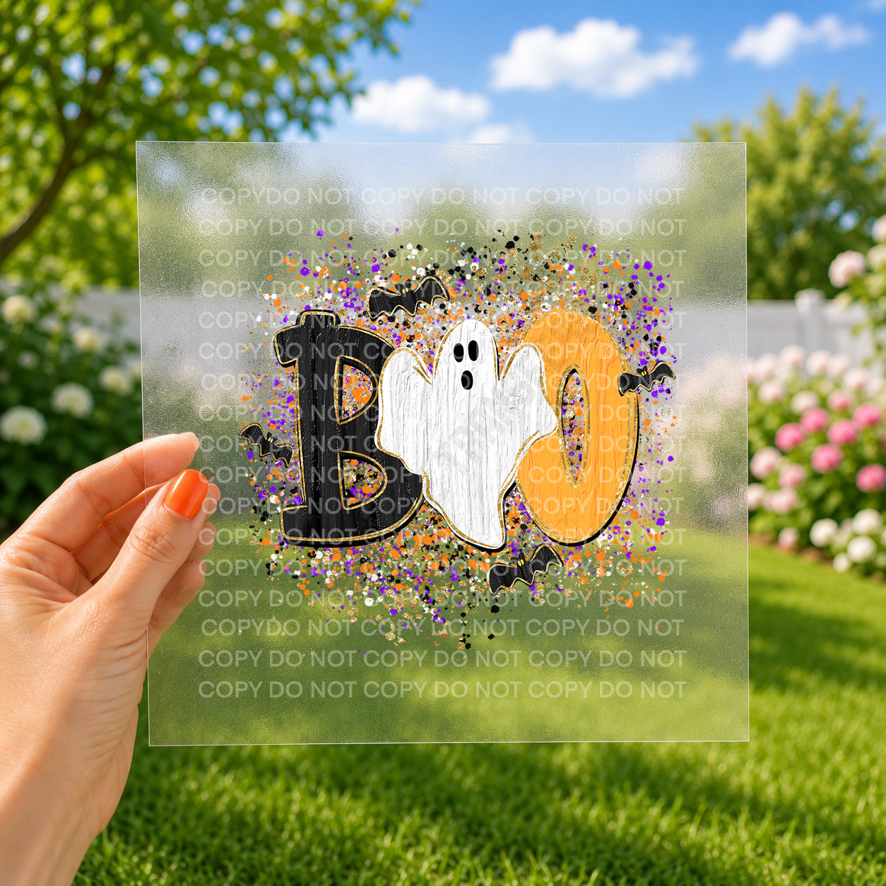 Boo splatter
