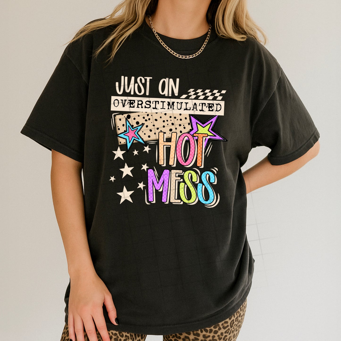 Just an overstimulated hot mess