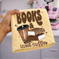 Books & Iced coffee