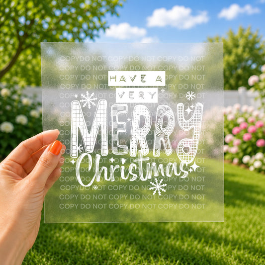 Have a very merry Christmas