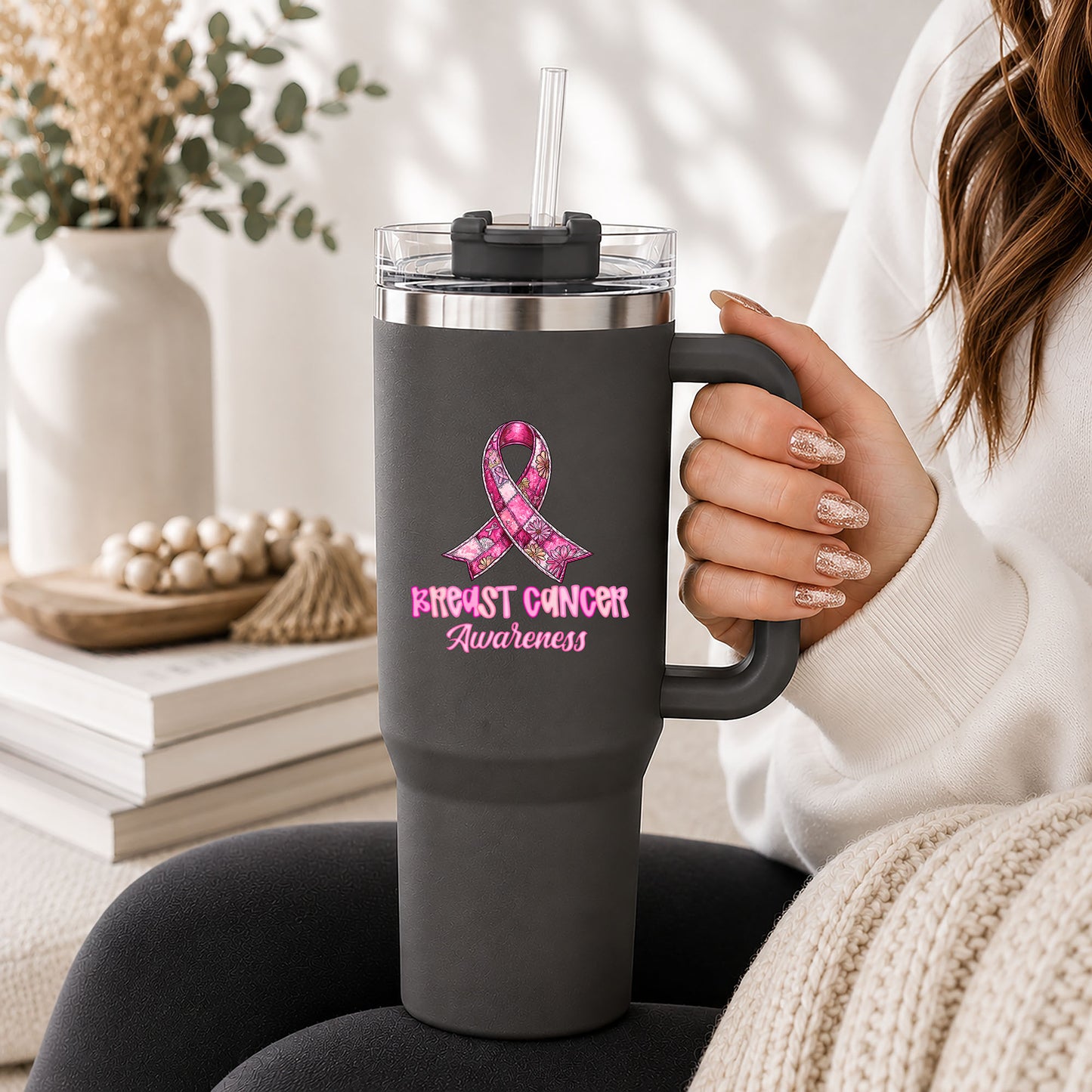 UV DTF - Breast cancer awareness