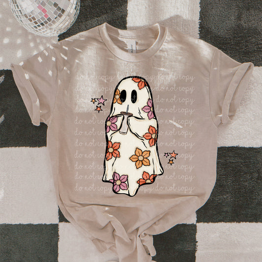 Ghosty with flowers