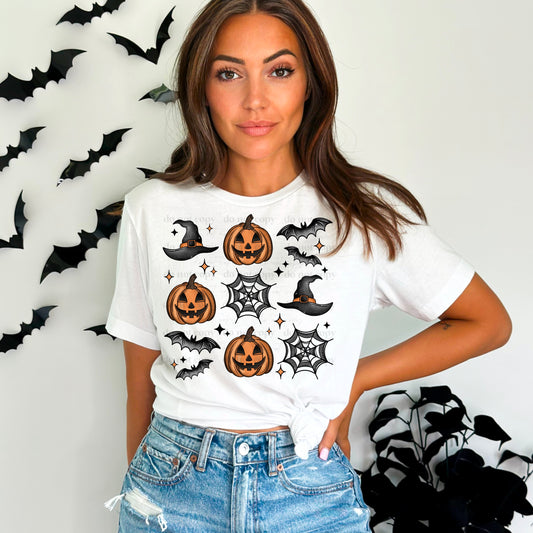 Halloween collage