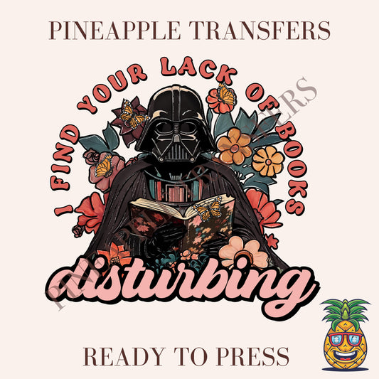I find your lack of books disturbing